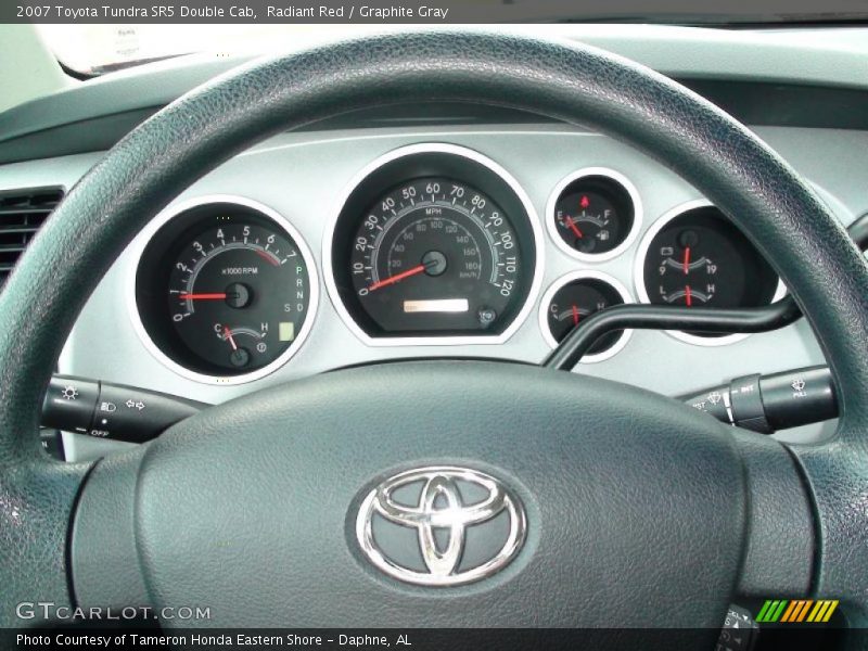 Radiant Red / Graphite Gray 2007 Toyota Tundra SR5 Double Cab