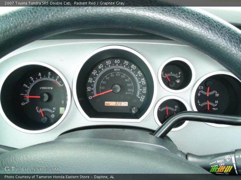 Radiant Red / Graphite Gray 2007 Toyota Tundra SR5 Double Cab