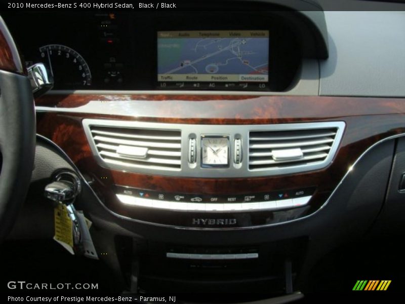 Black / Black 2010 Mercedes-Benz S 400 Hybrid Sedan