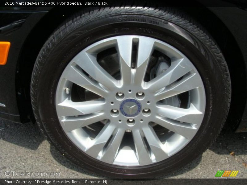 Black / Black 2010 Mercedes-Benz S 400 Hybrid Sedan