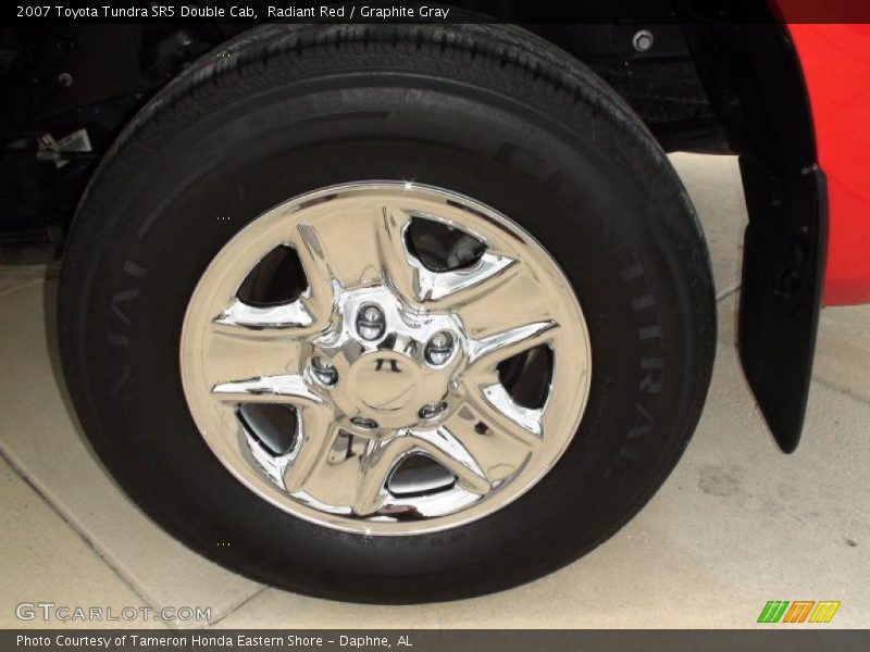 Radiant Red / Graphite Gray 2007 Toyota Tundra SR5 Double Cab