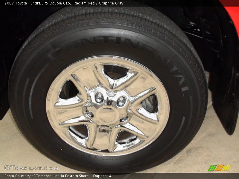 Radiant Red / Graphite Gray 2007 Toyota Tundra SR5 Double Cab