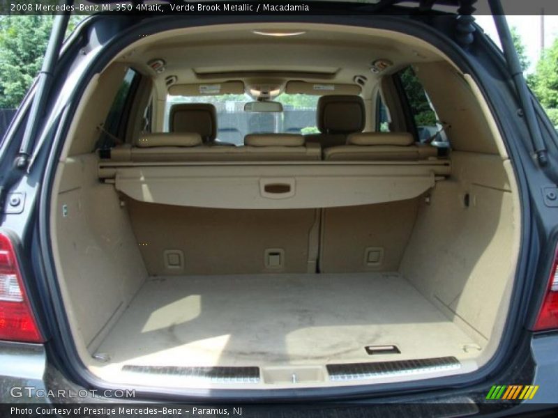 Verde Brook Metallic / Macadamia 2008 Mercedes-Benz ML 350 4Matic