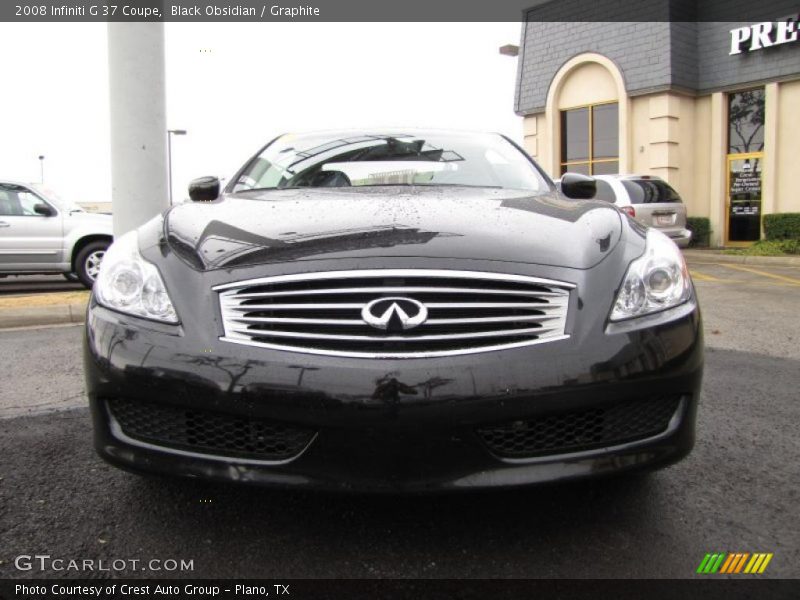 Black Obsidian / Graphite 2008 Infiniti G 37 Coupe