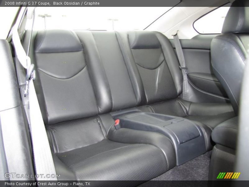 Black Obsidian / Graphite 2008 Infiniti G 37 Coupe