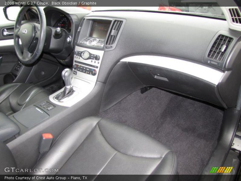 Black Obsidian / Graphite 2008 Infiniti G 37 Coupe