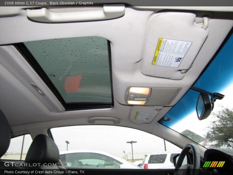Black Obsidian / Graphite 2008 Infiniti G 37 Coupe