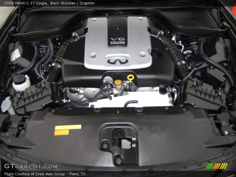 Black Obsidian / Graphite 2008 Infiniti G 37 Coupe