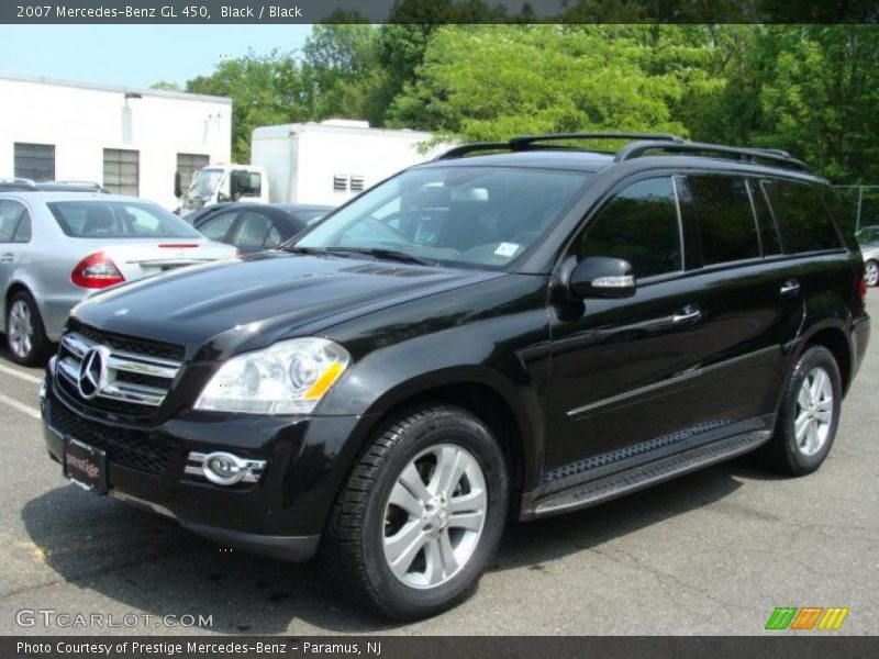 Black / Black 2007 Mercedes-Benz GL 450