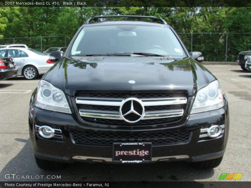 Black / Black 2007 Mercedes-Benz GL 450
