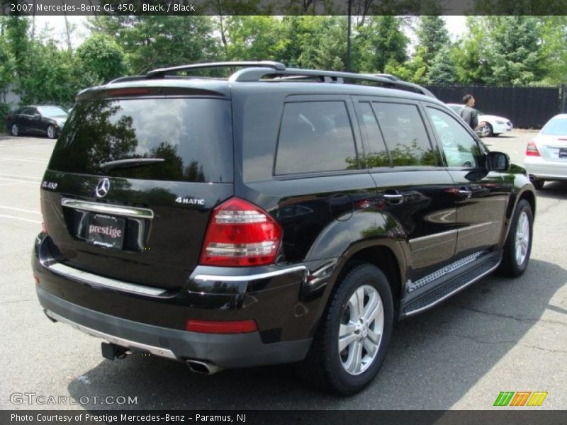Black / Black 2007 Mercedes-Benz GL 450