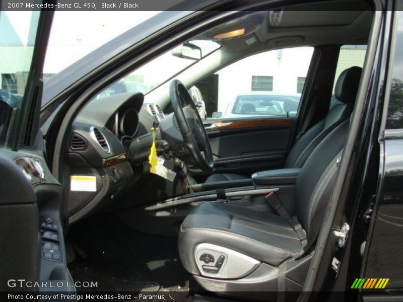 Black / Black 2007 Mercedes-Benz GL 450