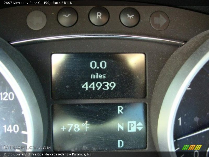 Black / Black 2007 Mercedes-Benz GL 450