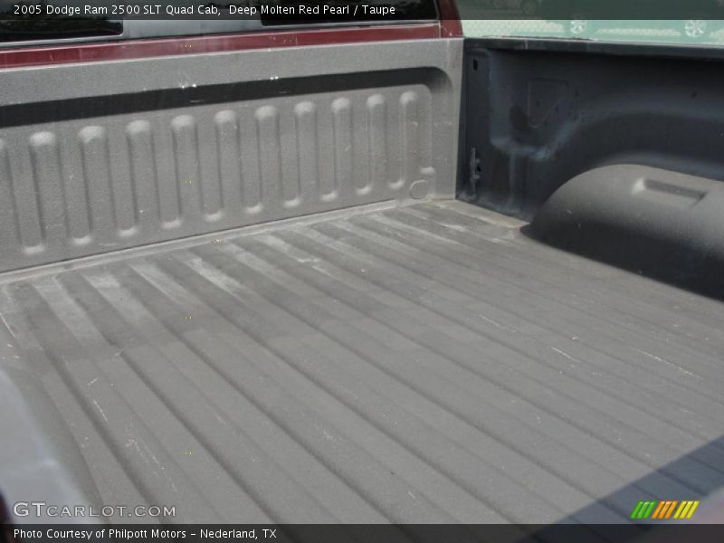 Deep Molten Red Pearl / Taupe 2005 Dodge Ram 2500 SLT Quad Cab