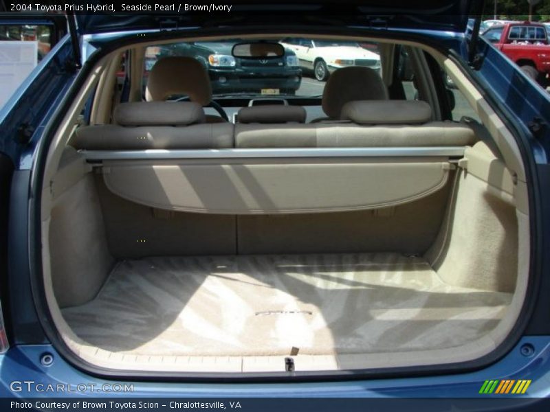 Seaside Pearl / Brown/Ivory 2004 Toyota Prius Hybrid