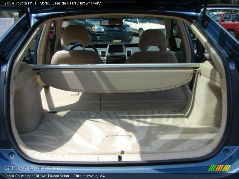 Seaside Pearl / Brown/Ivory 2004 Toyota Prius Hybrid