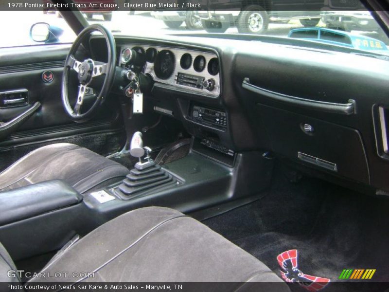  1978 Firebird Trans Am Coupe Black Interior