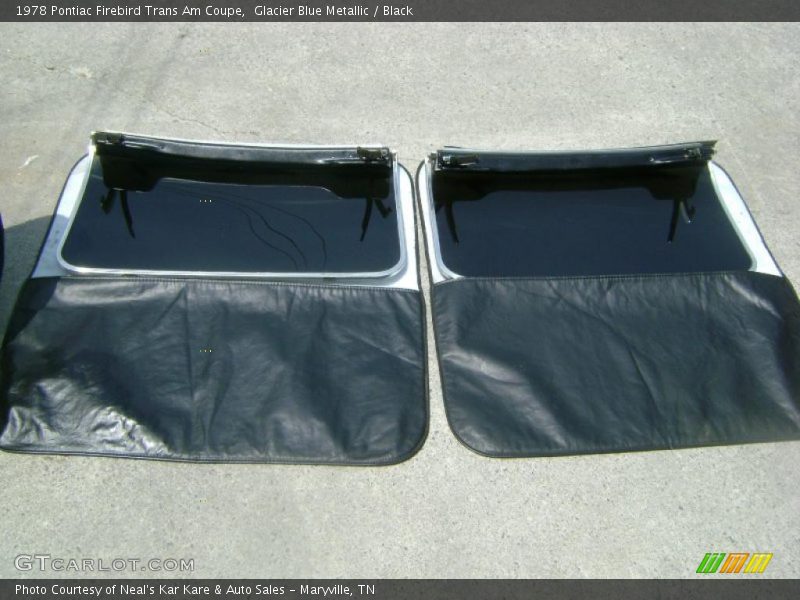 Glacier Blue Metallic / Black 1978 Pontiac Firebird Trans Am Coupe