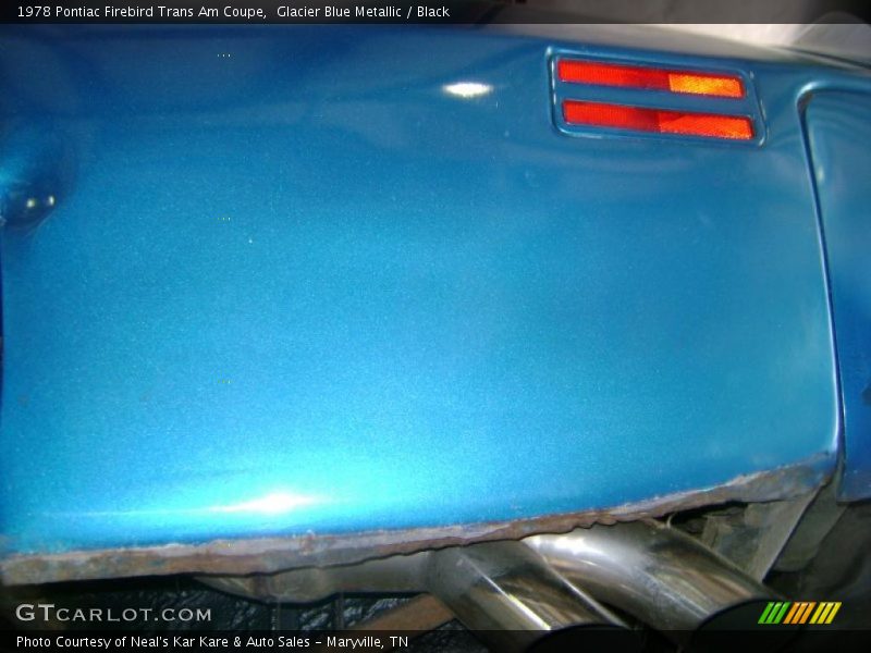 Glacier Blue Metallic / Black 1978 Pontiac Firebird Trans Am Coupe