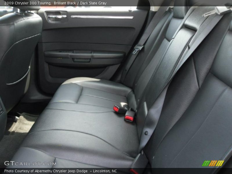 Brilliant Black / Dark Slate Gray 2009 Chrysler 300 Touring