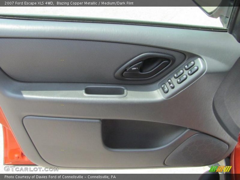 Blazing Copper Metallic / Medium/Dark Flint 2007 Ford Escape XLS 4WD