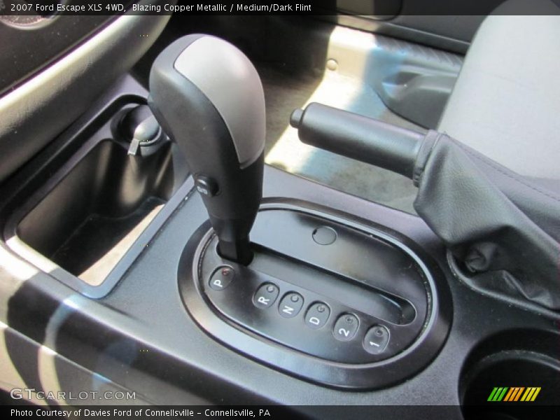 Blazing Copper Metallic / Medium/Dark Flint 2007 Ford Escape XLS 4WD