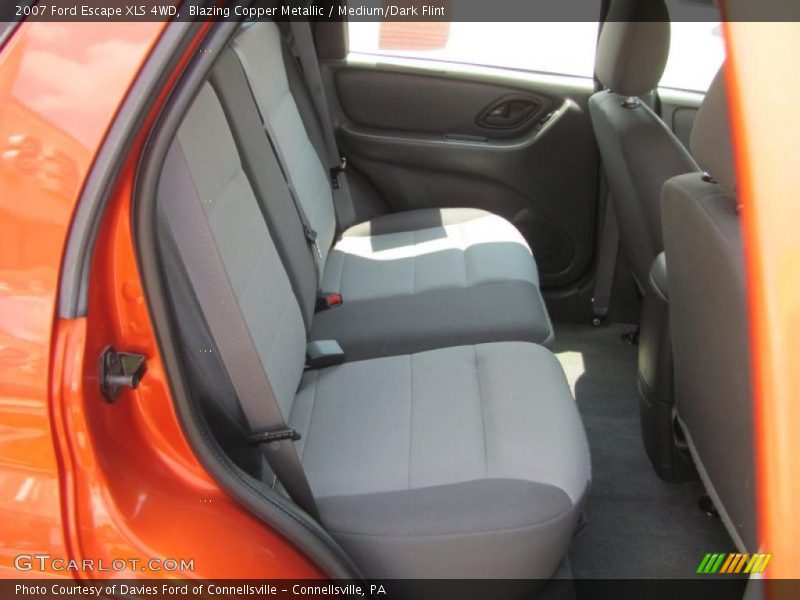 Blazing Copper Metallic / Medium/Dark Flint 2007 Ford Escape XLS 4WD