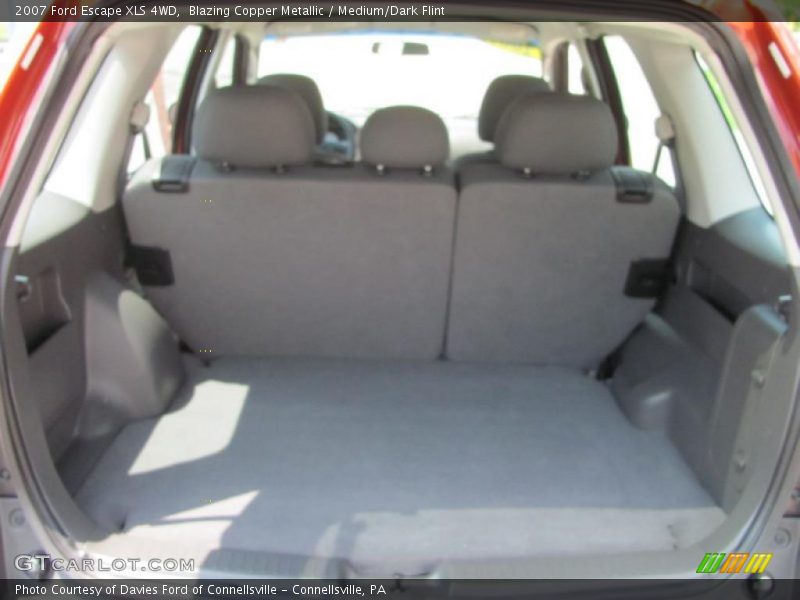 Blazing Copper Metallic / Medium/Dark Flint 2007 Ford Escape XLS 4WD