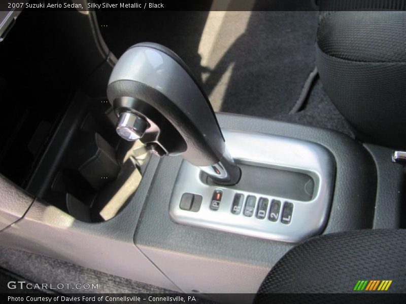 Silky Silver Metallic / Black 2007 Suzuki Aerio Sedan