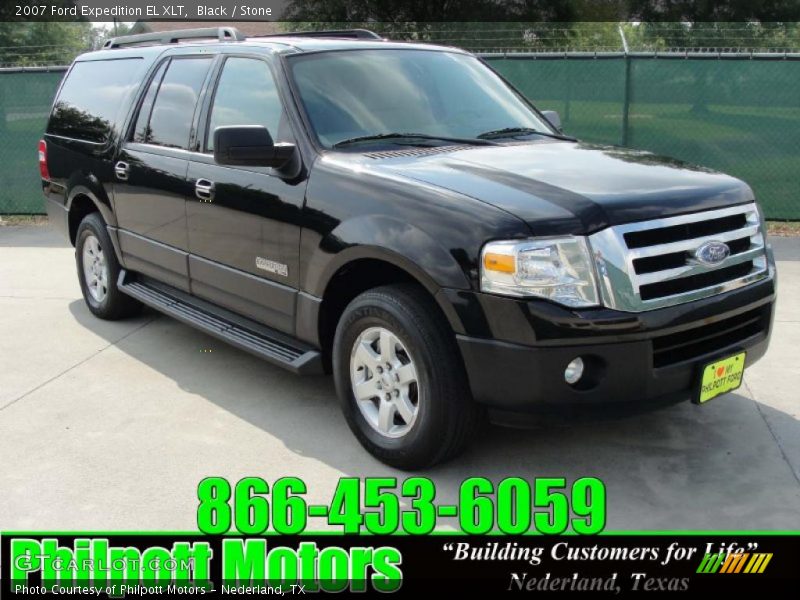 Black / Stone 2007 Ford Expedition EL XLT