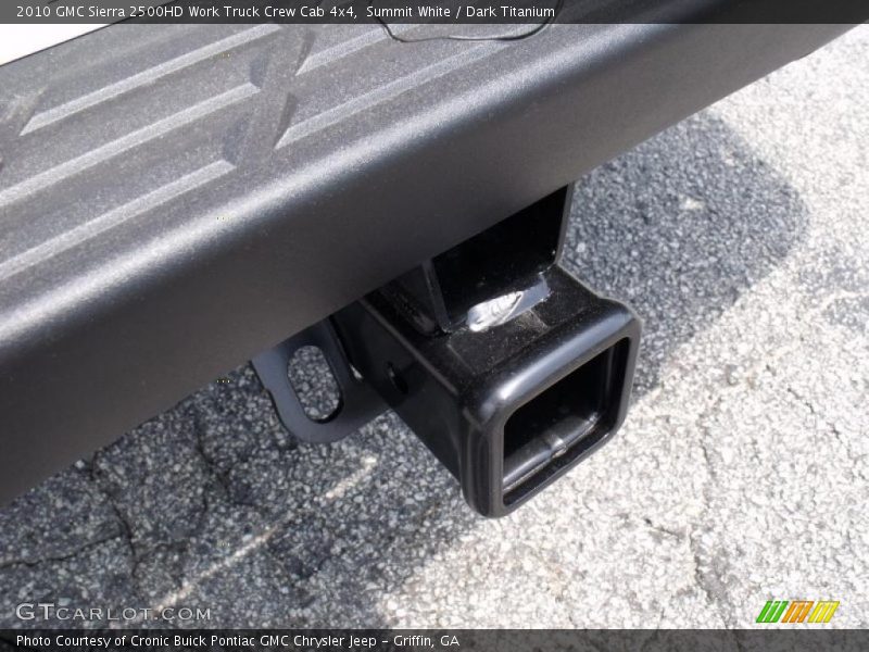 Summit White / Dark Titanium 2010 GMC Sierra 2500HD Work Truck Crew Cab 4x4