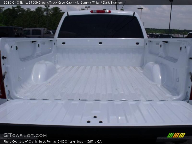 Summit White / Dark Titanium 2010 GMC Sierra 2500HD Work Truck Crew Cab 4x4