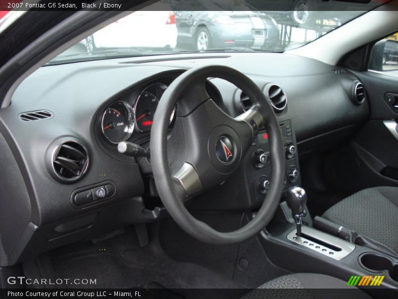 Black / Ebony 2007 Pontiac G6 Sedan
