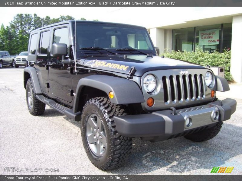 Black / Dark Slate Gray/Medium Slate Gray 2010 Jeep Wrangler Unlimited Mountain Edition 4x4