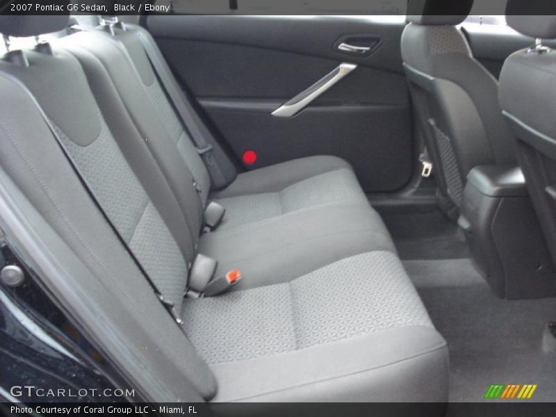 Black / Ebony 2007 Pontiac G6 Sedan