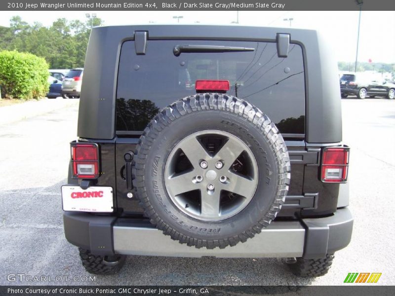 Black / Dark Slate Gray/Medium Slate Gray 2010 Jeep Wrangler Unlimited Mountain Edition 4x4