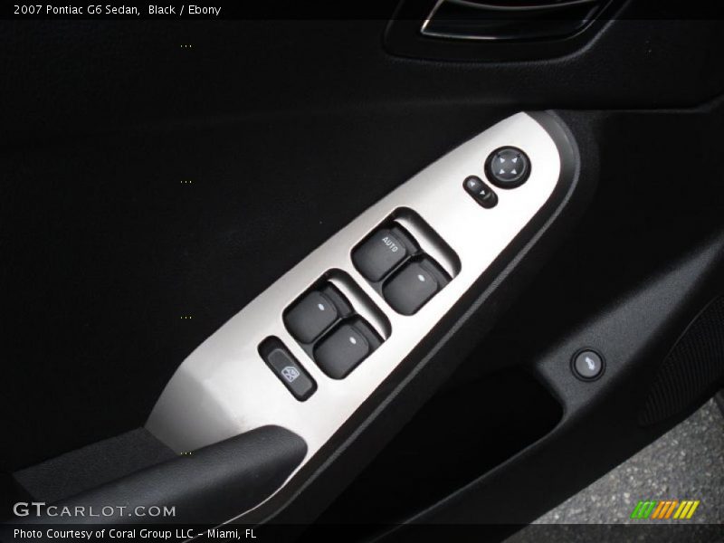Black / Ebony 2007 Pontiac G6 Sedan