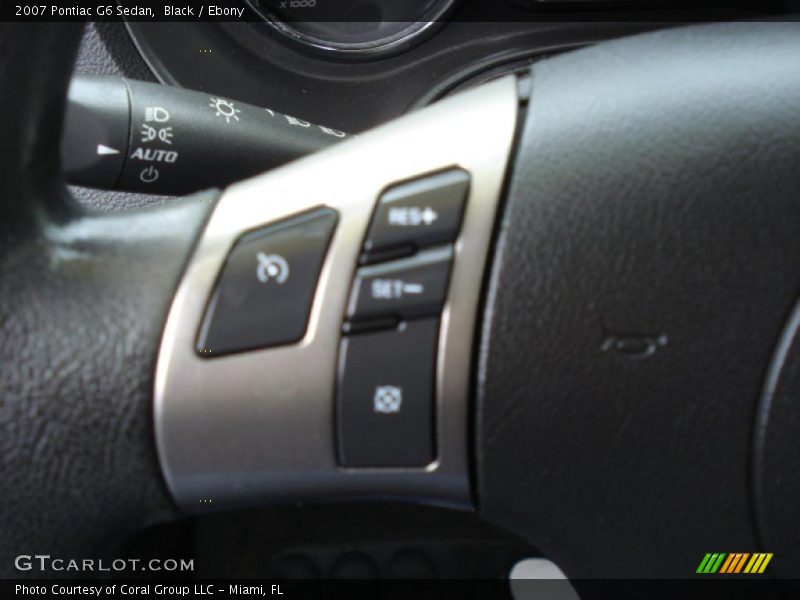 Black / Ebony 2007 Pontiac G6 Sedan