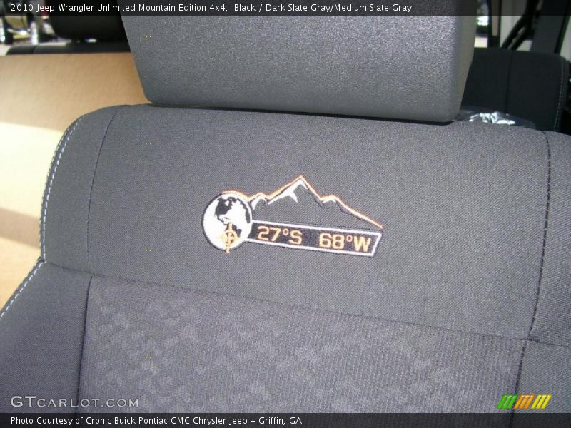 Black / Dark Slate Gray/Medium Slate Gray 2010 Jeep Wrangler Unlimited Mountain Edition 4x4