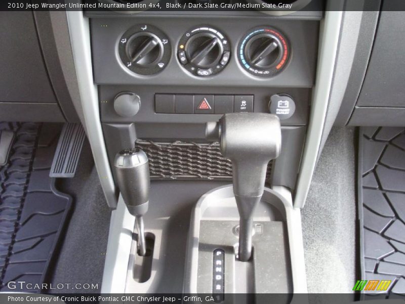 Black / Dark Slate Gray/Medium Slate Gray 2010 Jeep Wrangler Unlimited Mountain Edition 4x4