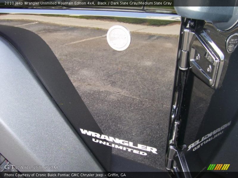 Black / Dark Slate Gray/Medium Slate Gray 2010 Jeep Wrangler Unlimited Mountain Edition 4x4