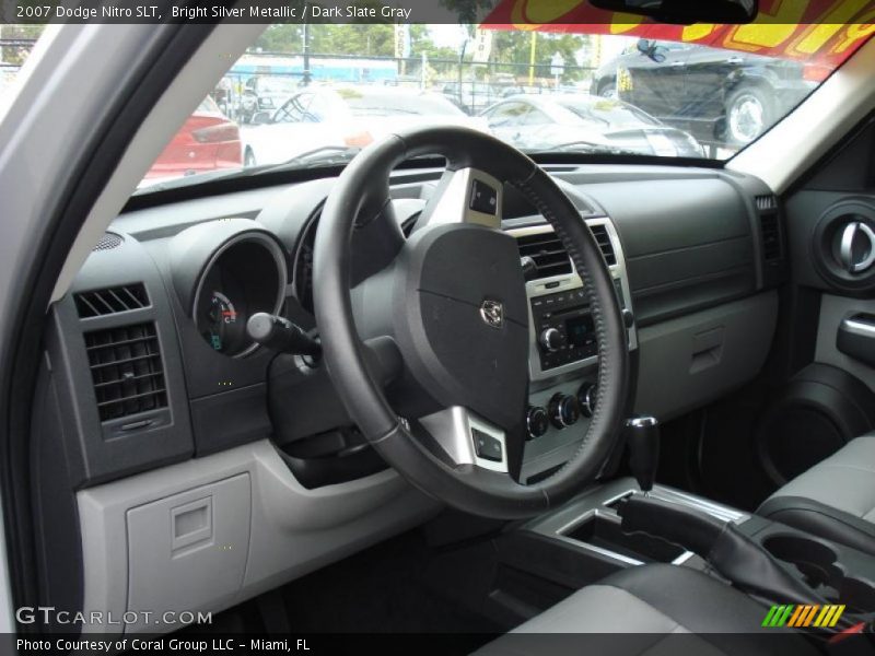Bright Silver Metallic / Dark Slate Gray 2007 Dodge Nitro SLT