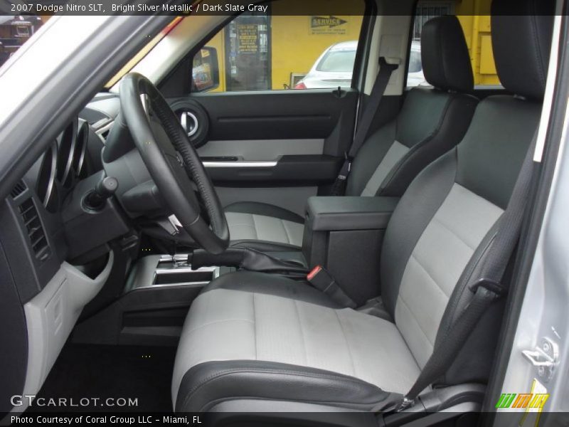Bright Silver Metallic / Dark Slate Gray 2007 Dodge Nitro SLT
