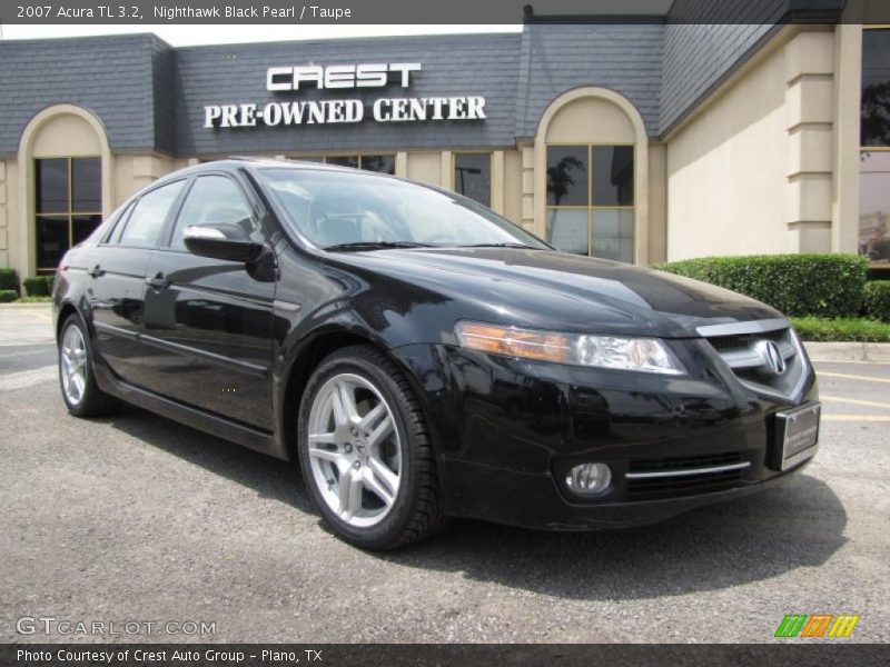Nighthawk Black Pearl / Taupe 2007 Acura TL 3.2