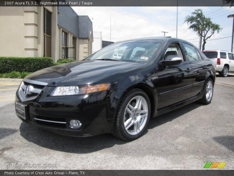 Nighthawk Black Pearl / Taupe 2007 Acura TL 3.2