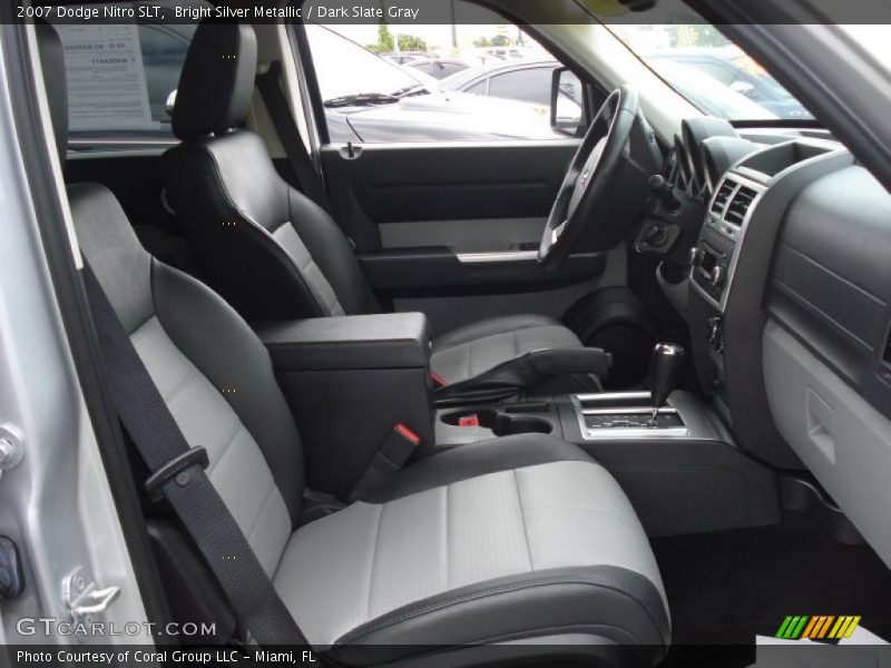 Bright Silver Metallic / Dark Slate Gray 2007 Dodge Nitro SLT