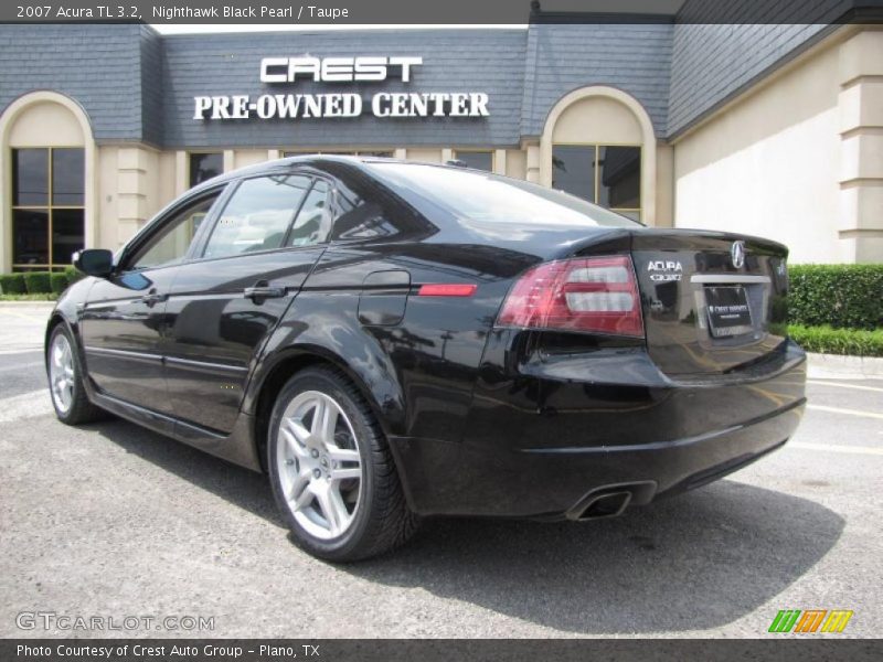 Nighthawk Black Pearl / Taupe 2007 Acura TL 3.2
