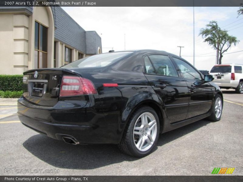 Nighthawk Black Pearl / Taupe 2007 Acura TL 3.2