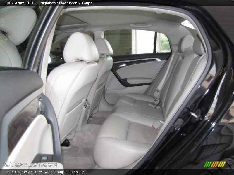 Nighthawk Black Pearl / Taupe 2007 Acura TL 3.2