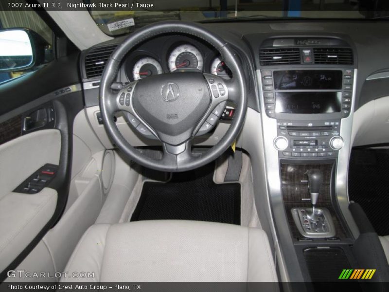 Nighthawk Black Pearl / Taupe 2007 Acura TL 3.2